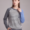 Fashionable Striped Pullover, Versatile Style
