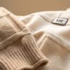 Color Block Turtleneck Knit Sweater for Women