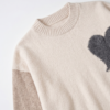 Render_NB-1779873448-bb4c Color Block Heart Patch Crewneck Loose Knit Sweater