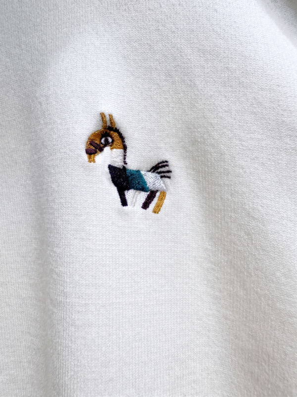Render_NB-1780364508-d9ab Half-Zip Stand Collar Horse Embroidery Knit Pullover Sweater